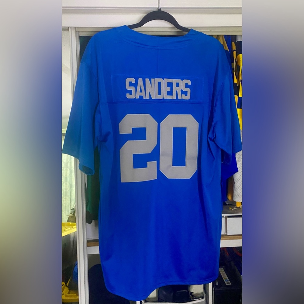 Detroit lions Barry Sanders throwback jersey